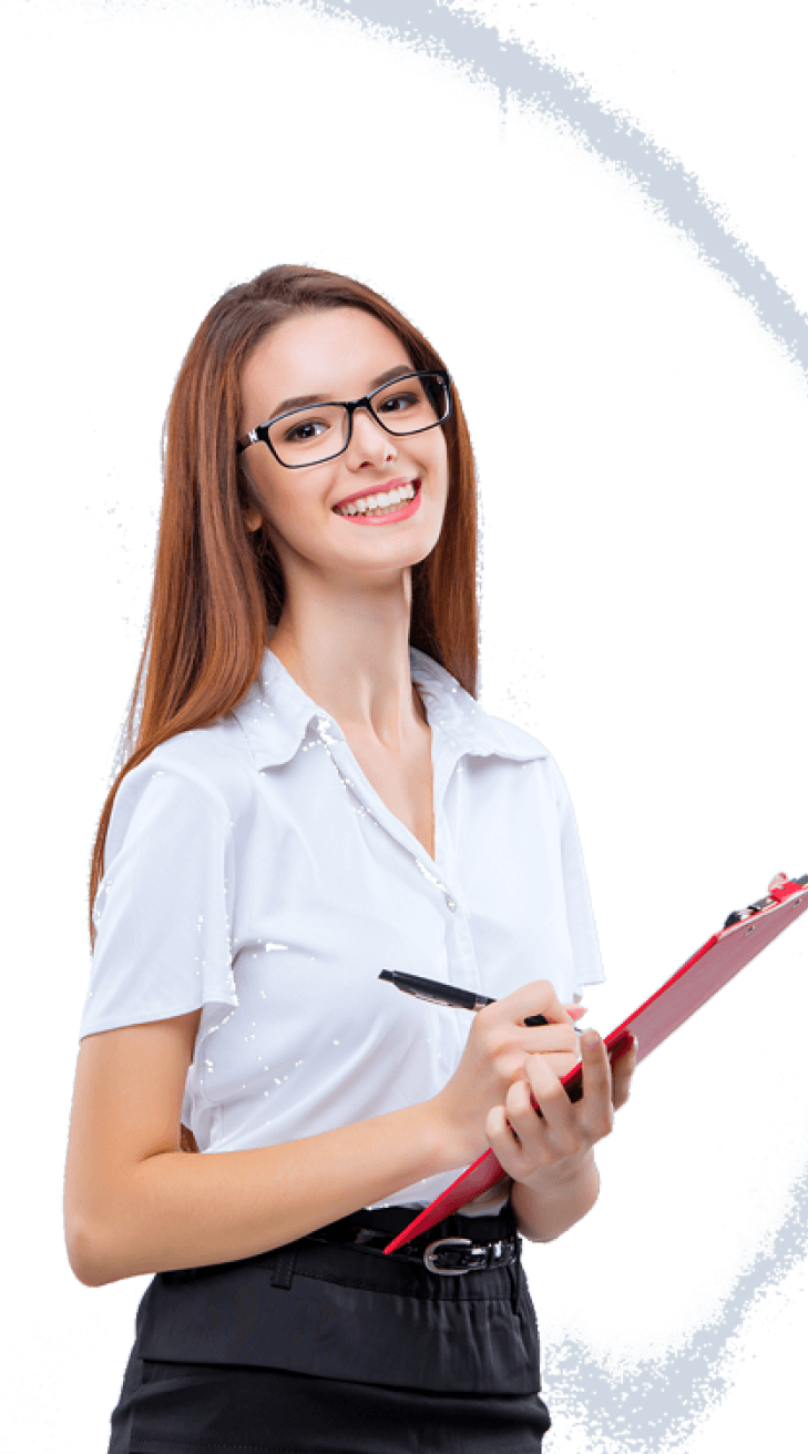lady on Material Supply